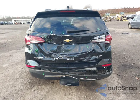 2024 Chevrolet Equinox Awd Lt из США, поврежденный, VIN 3GNAXUEG6RL164258